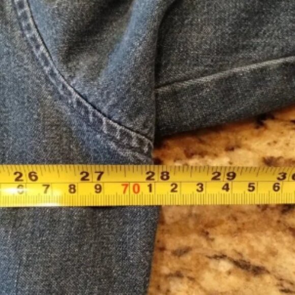 Polo Ralph Lauren Harrington Denim Jacket Vintage Size XL - Picture 9 of 10